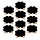 thumbnail image 5 of Mini Pizarras, Carteles De Con Soporte De Caballete, Pizarras De Caballete Para Decoraciones De Bodas, De Cumpleaños 10 piezas de perfecl Mini pizarra de sobremesa, 5 of 8