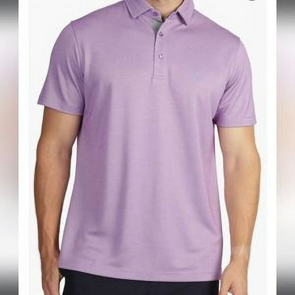 Taylorbyrd ORCHID Modal Short Sleeve Polo Neck Mesh T-Shirt, US Large