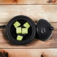 thumbnail image 3 of HOSLEY Ceramic Oil Warmer, Black, 3 of 8