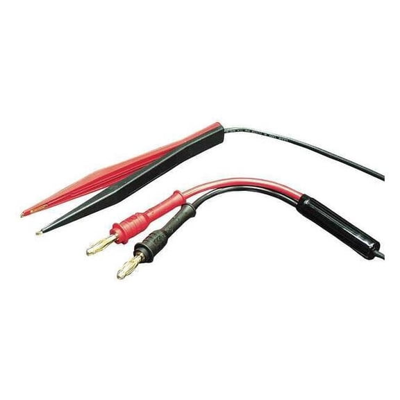 B&k Precision Tweezer Test Leads,Red/Black,Silicone TL 8