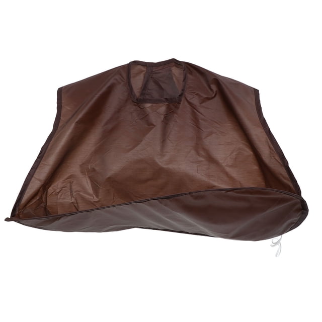 EeaseCA Cape de Coupe de Cheveux Portable Imperméable Pliable Polyvalente Coiffure Cape de Rasage