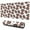 Brown Footballs Repeat, variant on Long Mouse Pads for Desk,Colorful Cute Sports Balls Pattern Desk Mats on Top Of Desks, Desk Mouse Pad Extra Large with 3mm Non-Slip Base and Stitched Edge for Gaming,Office,Work,Home 31.5"x11.8"