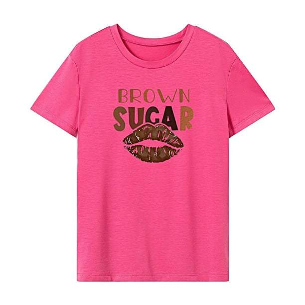 Camiseta de mujer Salvador Trajes de verano XL Camiseta de cuello redondo