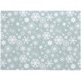 thumbnail image 2 of Christmas Snowflakes Tablecloth Rectangle, New Year Table Cloth Xmas Washable Table Cover for Holiday/Picnic/Dining/Party Decoration, 60 X 84 Inch, 2 of 6