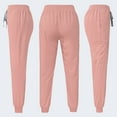 thumbnail image 4 of VIAOLI Scrubs for Women Set Classic V-Neck Top and Yoga Jogger Pant Medical Nursing Uniform Scrubs Set Clearance, 4 of 6