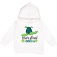 thumbnail image 2 of Inktastic Miami Beach, Florida Happy Sea Turtle Toddler Hoodie, 2 of 4