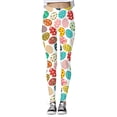 thumbnail image 4 of Shadoumai Womens Easter Day Egg Leggings High Waist Tummy Control 2026 Festival Stretchy Tights Yoga Pants for Women, 4 of 4