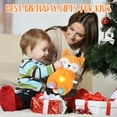 thumbnail image 3 of Stuffed Anxiety Relief Breathing Fox for Kids, Soothing Fox Bear with Music Lights Rhythmic Breathing Motion for Toddlers Gifts, 3 of 6