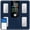 Dark Blue, variant on Smart Scale for Body Weight, BMI, Fat, Muscle Mass, Digital Bathroom Scales 500lbs Bluetooth 11.8" Lar Platform Weighing Machine Health Monitor with App, Dark Blue