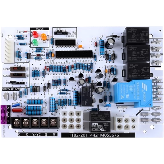 920915 Furnace Control Board Compatible with Intertherm, Miller, Tappan, Nordyne, Frigidaire, Gibson G7 M7 Series Circuit Board for Single-Stage Gas Furnace Replace 624742, 904840 920915
