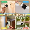 thumbnail image 7 of Uxcell 2pcs Chip Paint Brush 5" Flat Painting Brushes Natural Bristles Paint Brushes with Wooden Handle for DIY Art Painting Furniture Cabinet Fences Deck Wall Door Trim, 7 of 7