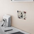 thumbnail image 5 of Yayeee Toggle Light Switch Wall Plate 2-Gang 4.56"x4.48" Decorative Outlet Cover, Beige Christmas Forest, 5 of 7