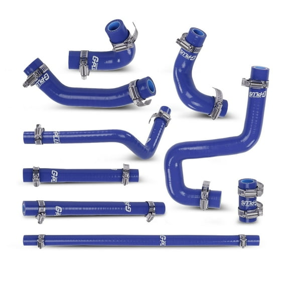 Blue Silicone Heater Hose Kit Fit For 1996-2002 Toyota 4Runner 2.7L 3.4L