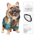 thumbnail image 2 of Bingfone Cute Swimming Guinea Pig Dog Clothes Hoodie, Pet Winter Coat,Puppy Sweatshirts for Small Dogs Boy Girl,Suitable for All Breeds-XX-Large, 2 of 6