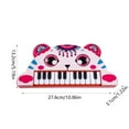 thumbnail image 3 of Yunuuuoa Electronic Piano Toy with Microphone & Lights, Interactive Musical Keyboard Instrument for Early Learning & Indoor Play, Portable Plastic Music Toy Gift, 3 of 6