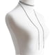 thumbnail image 2 of Rhinestone Long Necklace Crystal, 2 of 5