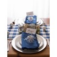 thumbnail image 2 of CC Home Furnishings Set of 6 Silver Colored Beaded Burst Napkin Rings 4", 2 of 8
