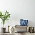 thumbnail image 3 of Simply Daisy 26-inch Square Seaweed Polyester Indoor Pillow, Nautical Navy Qty 1, 3 of 4