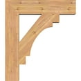 thumbnail image 2 of Ekena Millwork 5 1/2"W x 28"D x 32"H Merced Block Smooth Bracket, Western Red Cedar, 2 of 25