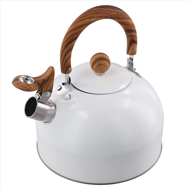 Tetera de 3 L con Silbato para Estufa, Tetera para Estufa con Asa