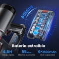 thumbnail image 4 of Aspiradora Inalámbrica S3 Rojo y Gris | 35 kPa Succión Máxima 350 W, Pantalla LED, Autoestable - Limpieza Eficiente para Suelos Duros, 4 of 8