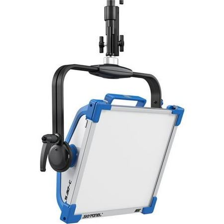 ARRI SkyPanel S30-C LED Softlight, Manual Yoke, 3m/9.84' DC Cable, S30 PSU, PSU Rail Mount, Standard Diffusion Panel, Edison powerCON, Blue/Silver