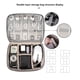 thumbnail image 3 of Inteprter Accesorio electrónico 3 capas Multi-compartimentos Estuche de transporte Capacidad Cable Organizador Bolsa Vacaciones Viajes Cables Cámara Carpetas de archivos Negro, 3 of 6