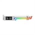 thumbnail image 1 of Temperature Display Graphics Card Bracket 5V 3PIN ARGB AURA SYNC Graphics Card VGA Holder Height Adjustable, 1 of 6