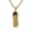 Gold, variant on HIJONES Men's Stainless Steel Personalized Running Shoe Pendant Sporting Necklace Baseball Football T-shirt Chains Gold
