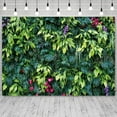 thumbnail image 3 of Green Leaf Floral Backdrop Spring Summer Nature Botanical Photography Background Green Foliage Floral Wall Banner Decorations Natural Theme Wedding Portrait Photo Booth Props, 3 of 5