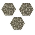 thumbnail image 1 of Furnish My Place Crocodile Lounge Around Area Rug, Animal Print Area Rug, Pet-Friendly Rug, Baby Nursery Mat, Indoor Rug, Perfect for Living Room, Playroom, 2' Hexagon - Set of 3, 1 of 3