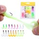 thumbnail image 2 of 17 Uds señuelo de pesca ojos de pez vívidos simulados anzuelo afilado Color brillante Flexible atracción de peces cola rizada Universal cebo de combinación suave Artificial Fi, 2 of 5