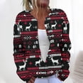 thumbnail image 2 of DDAPJ pyju Ugly Christmas Sweater for Women 2025 Funny Xmas Open Front Button Sweater Cardigans Comfy Winter Knitted Holiday Outfits Clearance Sales Prime Today Multicolor L, 2 of 6
