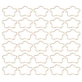 thumbnail image 3 of Colgantes De Molde De Marco En Blanco, Hermosos Colgantes De Bisel De Espalda Abierta Colgantes De Dije De Bisel Abierto Para El Hogar Para Compañeros De Clase ANGGREK Flor de Oro, 3 of 8