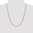 thumbnail image 2 of 10k 3.5mm Semi-Solid Figaro Chain (Weight: 3.84 Grams, Length: 24 Inches), 2 of 4