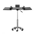 thumbnail image 6 of Techni Mobili Adjustable Height Laptop Cart, Folding and Expandable Workspace, RTA-B006-GPH06, 6 of 11