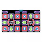 Chmadoxn Electronic Dance Mats - Exercise Fitness Non-Slip Dance Pad Game for TV, Dance Mat Double Game for Kids Adults, HDMI Wireless Musical Dancing Mat with HD Camera, for Girls Boys,