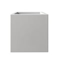 thumbnail image 6 of LeisureMod Fern Fiberstone and MGO Clay Planter, Mid-Century Modern Square Planter Pot for Indoor and Outdoor (White, 9 Inch), 6 of 7