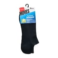 thumbnail image 2 of Hanes Mens No-Show Socks, 3-Pack, Moves Impact Zone Cushioned No-Show Socks, Shoe Sizes 6-12, 2 of 9