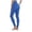 F136 Blue, variant on Likimi Capri Pants For Women Solid Color Leggings Slim Fitness High Waisted Fashionable Casual Trousers Yellow Size S