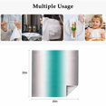 thumbnail image 4 of Gray Teal Green Cloth Napkins, Modern Gradient Geometric Washable and Reusable Dinner Napkins Set of 8, Table Napkin for Kitchen Party Birthday Wedding Hotel Housewarming 20"x20", 4 of 8