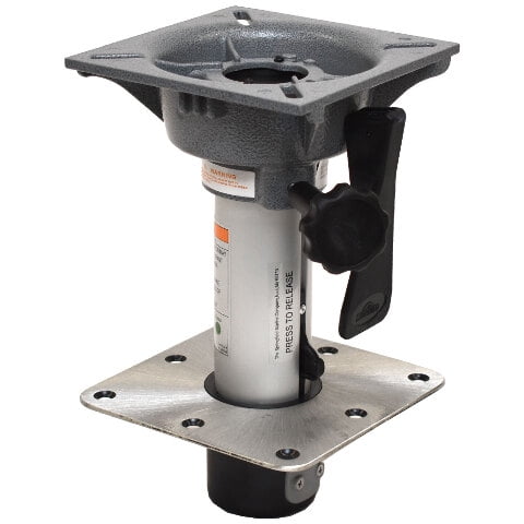 Springfield Boat Seat Pedestal | 8 1/2 Inch Below Deck Swivel
