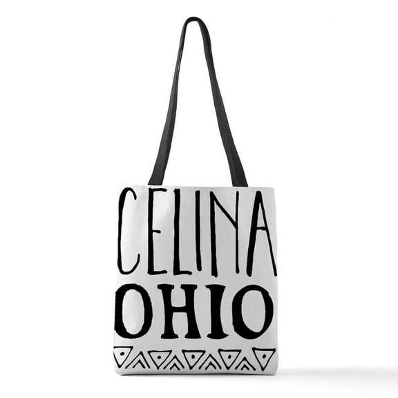 CafePress - Celina Ohio - Polyester Tote Bag 16"x16"