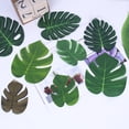 thumbnail image 4 of Bandera decorativa de hoja de tortuga deshuesada para fiesta hawaiana, hoja de tortuga tropical, simulación de hoja de tortuga, 4 of 4