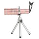 thumbnail image 5 of 18X Desktop Portable Monocular Telescope with Tripod for Mobile Phones (Pink), 5 of 5