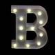 thumbnail image 4 of 3pcs Alfabeto LED A R Luces Iluminadas Carta cálida Regalo de señal BLESIY Alphabet Lights 2020 NUEVO, 4 of 8
