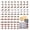 E1:90pcs Flies(6 Types), variant on Jointown Fly Fishing Flies Kit,25pcs/30pcs/100pcs Fly Fishing Lures,Dry Flies Wet Flies Streamers Nymphs Flies, Fly Fishing Assortment Kit for Bass Trout Salmon Fishing