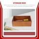 thumbnail image 2 of Estuche multiusos, caja de herramientas pequeña, caja de herramientas de madera, caja organizadora de madera, caja de escritorio, contenedor, cesta de madera, caja de almacenamiento de madera, 2 of 6