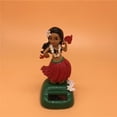 thumbnail image 2 of RV Coche móvil de bailarina hawaiana de 4 piezas, coche de juguete solar, muñeca oscilante Ha, 2 of 5