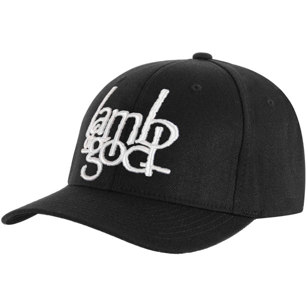 Lamb Of God - Gorra Logotipo para Adultos Unisex (Negro, Blanco)